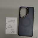 ESR for Samsung Galaxy S26 Ultra Phone Case with Stash Stand, Compatible with MagSafe, Military-Grade Protection, Magnetic Case for, Scratch-Resistant Back Cover, Frosted Navy Blue