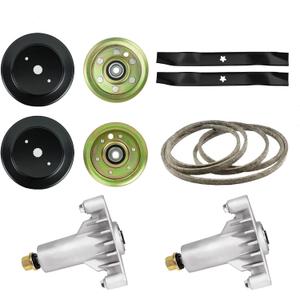 Deck Rebuild Kit Fits for Husqvarna Craftsman 42 Inch LT1000 LT2000 130794 134149 144959, 2 Spindles 130794 532130794, 2 Blades 134149, Idler Pulley 131494, 95 1/2'' Belt 144959