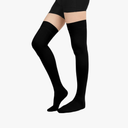 Thigh High Compression Socks Women, 20-30mmHg Compression Stockings for Women Men, Closed Toe Graduated Compression Socks with Silicone Band for Varicose Veins, Edema, Post-Surgery S