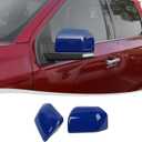 Voodonala for F150 Rearview Mirror Cover Sider Mirror Shell Trim Compatible with Ford F150 Accessories 2015-2020, Blue
