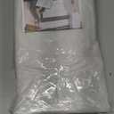 YoungsTex Short Linen Blackout Curtains 40 Inch Length for Bedroom, Rustic Room Darkening Drapes with Grommet Thermal Insulated for Kitchen Bathroom Window, 2 Panels, 42 X 40 Inch