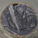 Royal Blue Charger Plates with Beaded Rims, Set of 6 Plastic Wedding Bulk Plate Charges for Dinner Plates, Table Decoration, Holiday, Thanksgiving, Christmas.