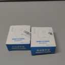 2026 New Automatic Fingernail Grinder, Electric Nail Clippers with LED Light & 3 Speeds, 360 Silent Auto Fingernail Cutter and Polishing, Trimmer for Whole Family White,2PCS