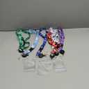6 Pcs Cruise Lanyards for Cruise Ship Cards, Cruise Lanyard Retractable Cruise Ship Lanyards with Waterproof Detachable Badge Holder for Cruise Ship Essentials (Simple Style)