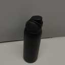 Owala FreeSip Insulated Stainless Steel Water Bottle with Straw, BPA-Free Sports Water Bottle, Great for Travel, 32 Oz, Very, Very Dark