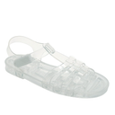Toddler Sandals Jelly Shoes Girls Unisex Boy Flat Retro Slides Clear Kids Water Slippers Slingback Summer Beach Size 29 Adjustable Buckle Glitter Dress Soft