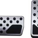 Non-Slip Foot Gas Brake Pedal Cover Compatible with 2011-2021 Jeep Grand Cherokee Dodge Durango Accessories