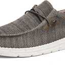 Bruno Marc Men's Casual Slip-on Loafers Stretch Shoes 1.0 (Brown)