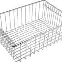 Seamless Fit Stainless Steel Drain Basket for Camping Folding Table Ideal for IGT Unit (deep basket)