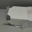 Meangood Jewelry Box Organizer for Women, 2 Layer Large Jewelry Storage Case, Rustic Wooden Jewelry Box with Mirror & Ring Tray for Necklace Earring Bracelets Rings, Vintage Style (White)