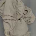 Hokway Stretch Couch Cushion Replacement Slipcovers Reversible Cushion Slipcovers Sofa Cushion Covers(Creamwhite, Large) (Large (1 Piece))