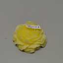 Peony Flower Shape Candles 1 Pack Soy Wax Decorative Candle for Bedroom Home Scented Candle Gift to Friends Family (Yellow)