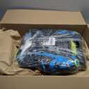 Kids Rolling Backpack for Boys Backpack with Wheels for School Backpacks for Boys Kids Bookbag for Primary Middle School Students with Lunch Box Set (Black Car)