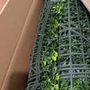 ODTORY Artificial Boxwood Roll Panels:40 X 120 in(33.5 sqft) UV-Anti Artificial Ivy Privacy Fence Wall Screen for Indoor Outdoor Green Grass Wall Decor & Ivy Fence Covering Privacy