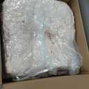 MAXYOYO Folding Sofa Bed, 2 in 1 Convertible Sofa to Lounger Comfy Single Bean Bag Chair for Adults, Floor Sleeper Couch with Handle, Faux Fur Couch Bed for Living Room Bedroom, Beige