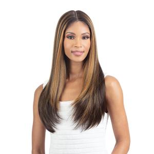 Mayde Beauty Crystal Glueless Ear to Ear HD Lace 5" Part Wig OPAL (Copper)
