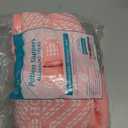 HCS Non-Slip Hospital Socks with Grips for Women & Men (6 Pairs) - 360 All-Around Tread Non-Slip Sock for Elderly/Seniors - Hospital Grip Socks, Fall Risk Patient Slippers (Pink, Regular)