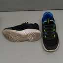 Skechers Boys' Bounder Brisk-Burst Sneakers  (11 Little Kid, Black/Blue/Lime)