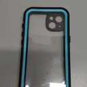 Waterproof Phone Case Compatible with iPhone 13, IP68 Waterproof Shockproof Dust-Proof Phone Case with Built in Screen Protector, Full Body Protective Case (Blue, iPhone 13)