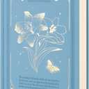 College Rule Journal Notebook for Women Girls, 216 Pages Journals for Writing A5 Hardcover Notebook for School, Note Taking, Journaling (Blue)