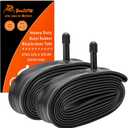 2-PCS 27x1 1/4 Heavy Duty Bike Tubes AV32mm Schrader Valve 27x1 3/8 Bicycle Tubes 28/35-630 Inner Tubes Compatible with 27x1  27 x 1 3/8 27x1 3-8 28-630 35-630 Bike Bicycle Tire Tubes