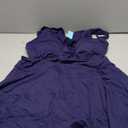 Aqua Eve Women Tankini with Skirt - Tummy Control Swimsuit Two Piece Bathing Suit Ruffle Swimwear Ladies Swim Suit (X-Large, Navy Blue)