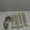 24 Pack Green Detachable 2 piece Champagne Flutes 5.5 Oz Unbreakable Plastic Mimosa Disposable Champagne Glasses Drinking Cups Stemmed Reusable Wine Toasting Glasses for Wedding (24, Olive Green)