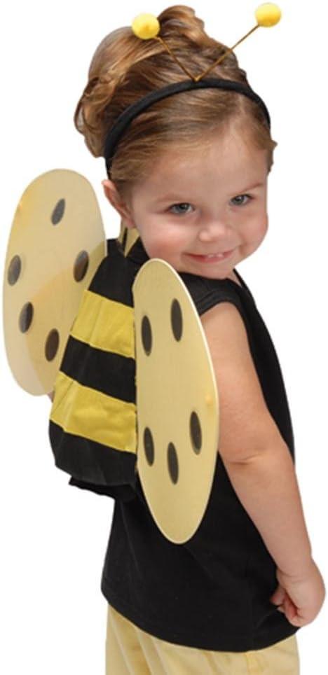 Child Size Honey Bee Wings and Antenna Costume Set
