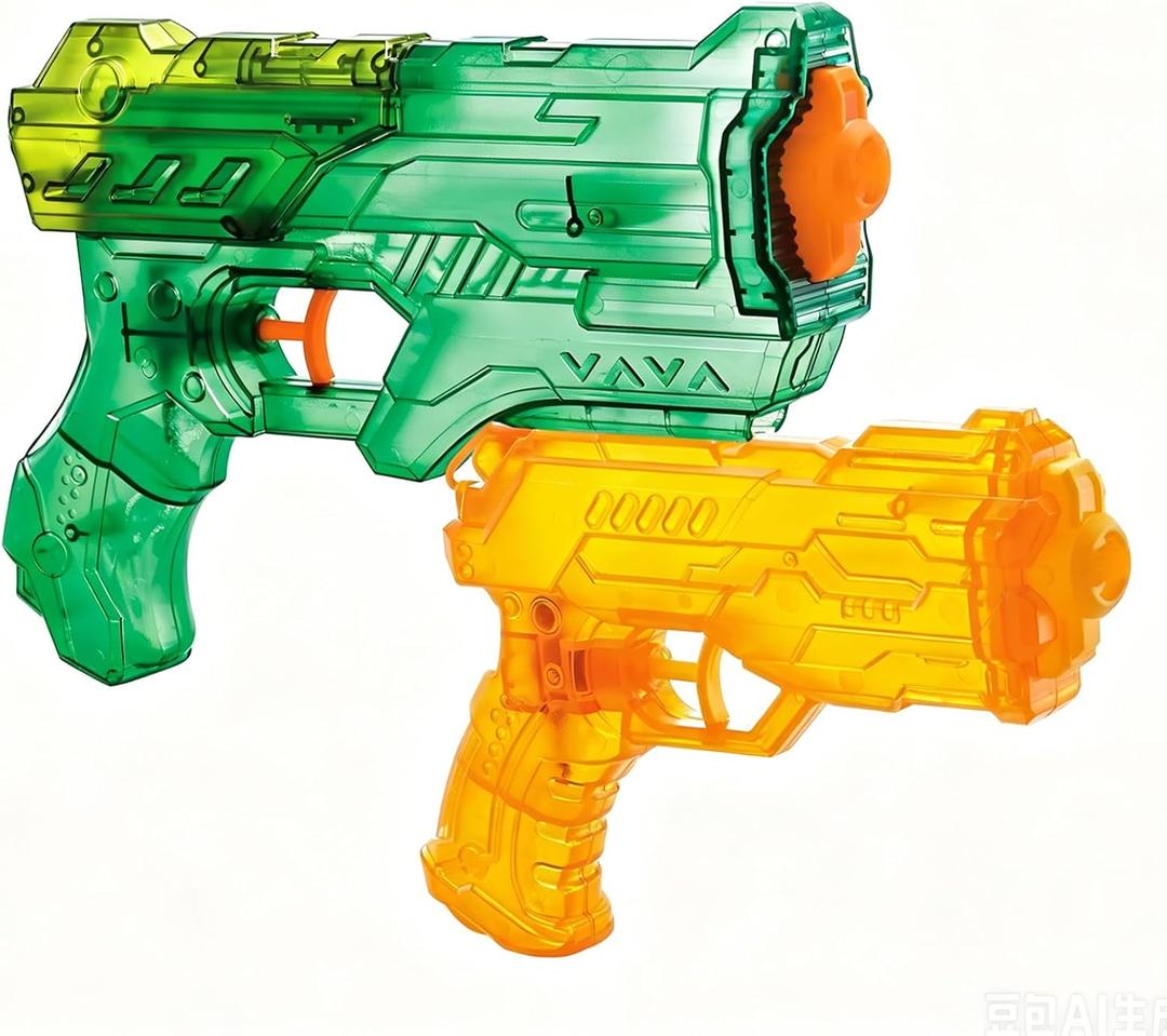 2IN1 Water Guns for Kids Adults 318/180CC Water Gun, Super Soaker Water Gun Squirt Gun for Boys Girls, High Capacity Long Range Summer Water Blaster Toy for Swimming Pool Beach Backyard Outdoor Play