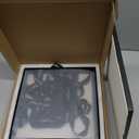 2PCS Clear Transparent Gift Cake Box, 12 x 12.3 x 10 inch Display Case with Base, Lid & Ribbon for Wedding, Birthday, Christmas, Thanksgiving, Halloween Party