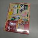 Melissa & Doug Farm Animals Sound Puzzle - Wooden Peg Puzzle with Sound Effects (8 pcs)