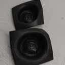 InstallBay - Acoustic Speaker Baffles 6 Inch Shallow Round Lg Frame -Pair (IBBAF62)