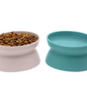 Kitty City Raised Cat Bowls, Small Bowl 2pk (Pastel) (Pack of 8)