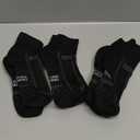 DANISH ENDURANCE Long Distance Running Socks, Quarter, Cushioned & Moisture Wicking, 3 Pair Pack for Men & Women