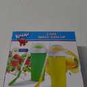 2 Pack Squeezy Slush Cup (Green and Yellow)
