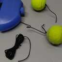CHEGIF Tennis Trainer Rebound Ball, Solo Training Equipment, Portable Tennis Rebounder Kit, 2 String Balls, Suitable for Beginners Exercise