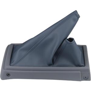 Manual Transmission Center Console Gear Shifter Boot Bezel Trim Cover for Toyota Tacoma 4x4 1995-2000 Moon Mist Blue Replaces 58802-35080