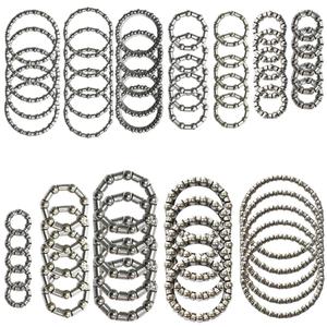 5 Sets of 12 Kinds Bike Ball Bearing Headset Retainer Crank Caged Wheel OD 20mm to 50mm ID 11mm to 42mm 4mm to 8mm / 1/6" to 1/3" 60 pcs Repair Accessories