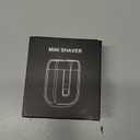 2026 New Model Mini Dual-Head Electric Shaver, Electric Mini Portable Razor, Pocket Size Washable Double Head Razor, Rechargeable Waterproof Compact Electric Shaver for Home, Car, Travel (Silver)