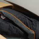 Dog Car Seat for Medium/Large Dog Booster Seat for Dogs Under 60 lbs or 2 Small Dogs, Multi-Functional Pet Car Seat with Thick Cushion, 2 Safety Leashes (BlackGray)