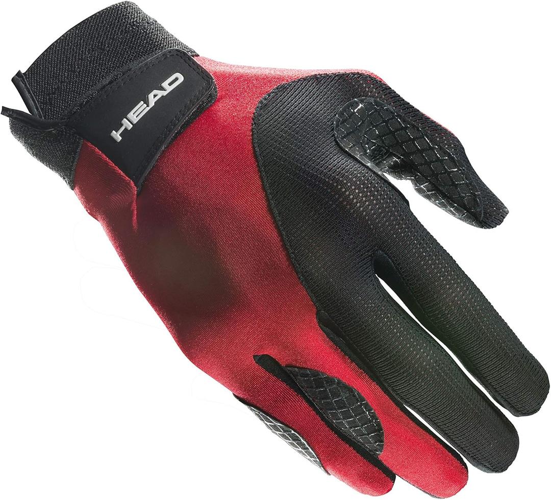 HEAD Leather Racquetball Glove - Web Extra Grip Breathable Glove for Right & Left Hand (Medium)