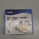 RVGUARD RV Water Pressure Regulator Valve, Brass Lead-Free Adjustable Water Pressure Reducer with Gauge and Inlet Screen Filter for RV Camper Travel Trailer