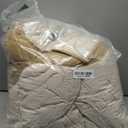 MOVE OVER 3 Pieces Beige Ruffle Comforter Set Queen Size Shabby Chic Boho Bedding Sets for Bedroom Ultra Soft and Fluffy Ruffled Comforter Set All Season Striped Textured Design Farmhouse Bedding Set