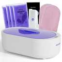 Small Paraffin Wax Machine for Hands - Professional Hand Wax Paraffin Machine 2L With 4Pack Paraffin Wax Refills Digital Display Screen for Paraffin Baths