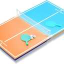 WOOWAVE Floating Ping Pong Table for Pool Party, Pool Ping Pong Table Floating for Swimming Pool Game, Floating Table Tennis Game for Summer Outdoor Fun Including Floating Table, Paddles, Balls, Net