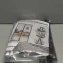 Magnetic Screen Door - Fits Door Opening 36 x 82 in, Actual Screen Size 38"x83", Hands Free Mesh Partition,Heavy Duty Curtain Keeps Bugs Out, Frame Hook & Loop, Pet and Kid Friendly (Polyester-Black)