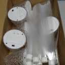 Patelai 10 Pcs Fiber Optic Lamp Bulk 13.5" Color Changing Crystal Base with 7 Colors Battery Powered Fiber Optic Lights for Sensory Bedroom Table Centerpiece Christmas Glow Neon Party Supplies (Blue)