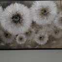 Pogusmavi Dandelion Wall Art Farmhouse Wall Art for Living Room Pictures for Bedroom Wall Decor Canvas Paintings Framed Wall Art for Bedroom Office Artwork Wall Decor Textured Art 3060IN, 58"L x 29"W