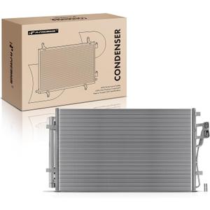 A-Premium Air Conditioning A/C Condenser Compatible with Hyundai Santa Fe 2010-2012 & Kia Sorento 2011-2015, 2.4L 3.3L 3.5L