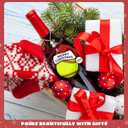 2 x MAPDTWO Softball Ornament - Softball Gifts for Girls, Players, Lovers, Team, Coaches, Teens - Sports Ornaments for Christmas Tree - Girls Sports Gifts 2025-2 Layered Wood Christmas Ornament 2025